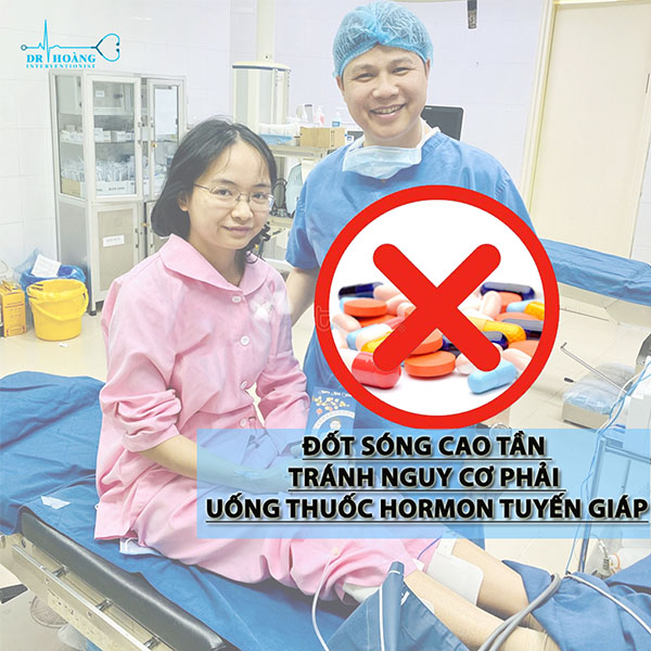 Cách chữa u tuyến giáp an toàn, không nằm viện